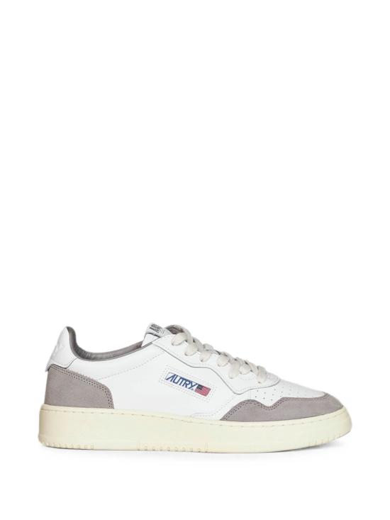 26FW 오트리 메달리스트 로우 스니커즈 AULM FT15 White cemento - AUTRY