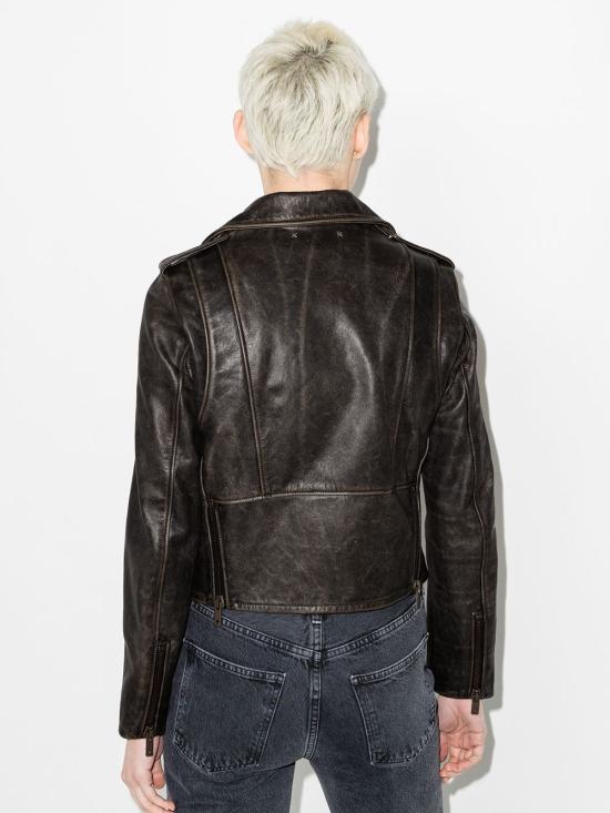 26FW 골든구스 바이커 자켓 GWP00848 P00064790100 Black - GOLDEN GOOSE