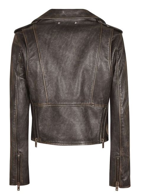 26FW 골든구스 바이커 자켓 GWP00848 P00064790100 Black - GOLDEN GOOSE