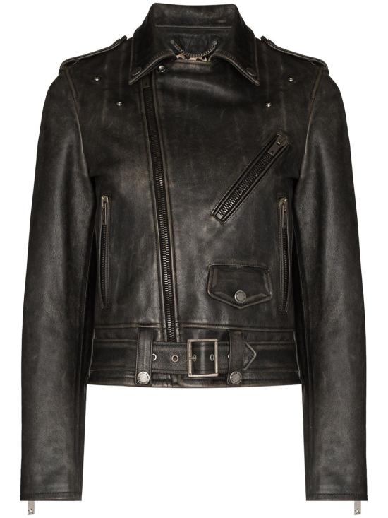 26FW 골든구스 바이커 자켓 GWP00848 P00064790100 Black - GOLDEN GOOSE