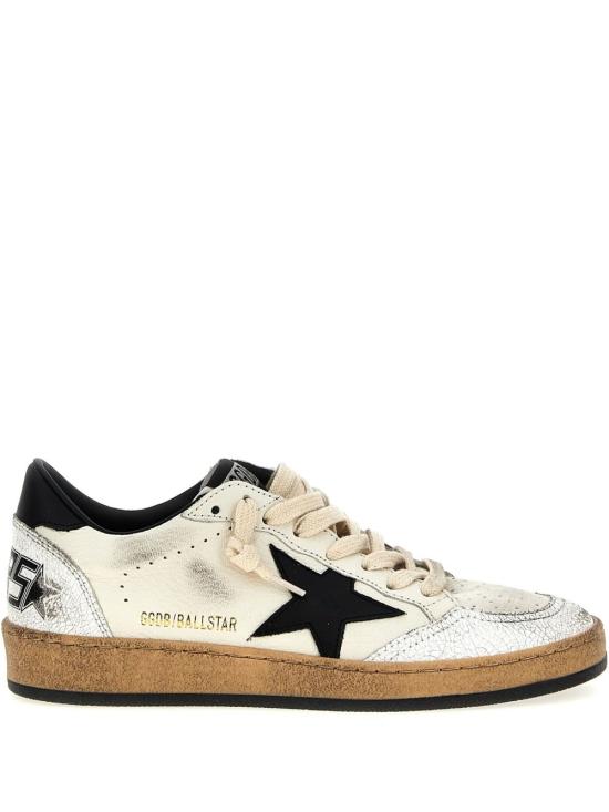 26FW 골든구스 볼스타 스니커즈 GWF00117 F00377110283 White black - GOLDEN GOOSE