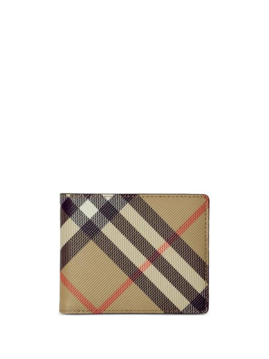  버버리 체크 슬림 반지갑 8095693 A2021 SAND - BURBERRY
