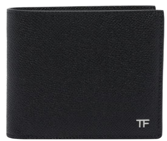 26FW 톰포드 TF 로고 레더 반지갑 YM228 LCL081SNAA BLACK