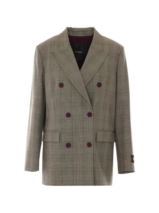 26FW 핑코 수트 자켓 105617NEWGUINEA A3FFCYZ Beige - PINKO