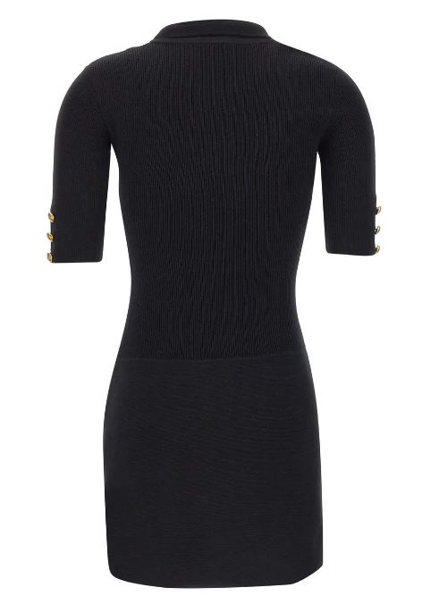 26FW 엘리자베타프랜치 미디 원피스 AM04S66E2 110 Nero - ELISABETTA FRANCHI