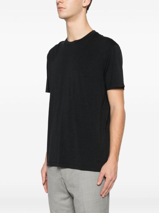 26FW 톰포드 반팔 티셔츠 JCS004 JMT012NAA Black - TOMFORD