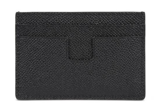 26FW 톰포드 스몰 그레인 레더 클래식 카드 홀더 YM232 LCL081SNAA Black - TOMFORD