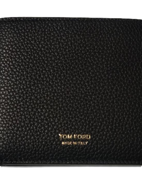 26FW 톰포드 그레인 레더 클래식 반지갑 Y0228 LCL158GNAA BLACK - TOMFORD