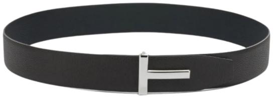 26FW 톰포드 그레인 레더 T 아이콘 벨트 40mm TB178 LCL236SENB