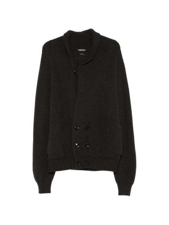 26FW 톰포드 가디건 KLL019 YMK130TCQ CHARCOAL GREY - TOMFORD