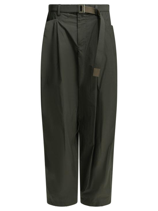 26FW 사카이 스트레이트 팬츠 26 04043M531 Green