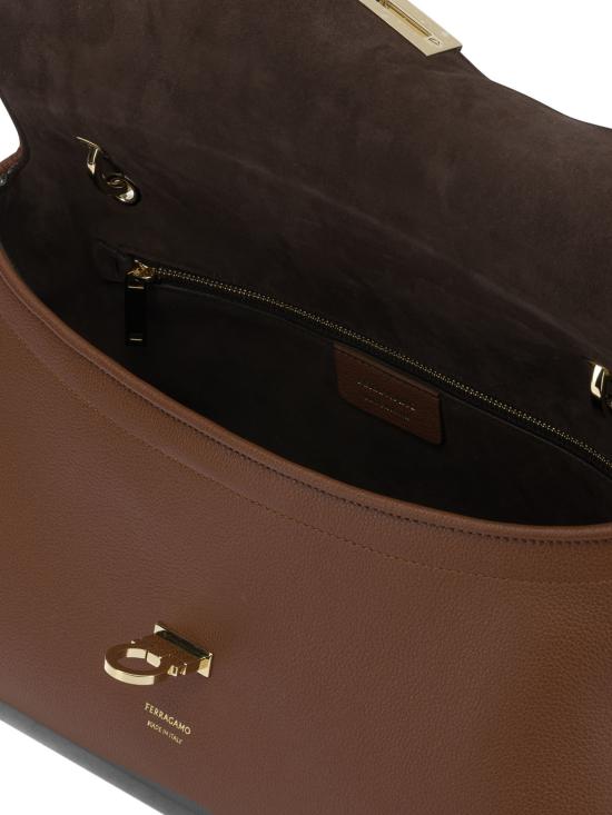 26FW 살바토레 페라가모 숄더백 0796520 Brown - SALVATORE FERRAGAMO
