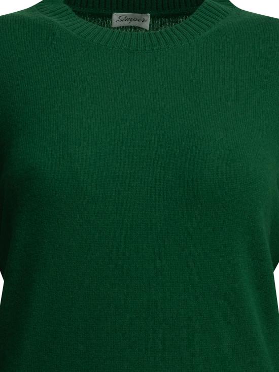 26FW 셈퍼 스웨터 WMNCREWCASHVERDE Green - SEMPER