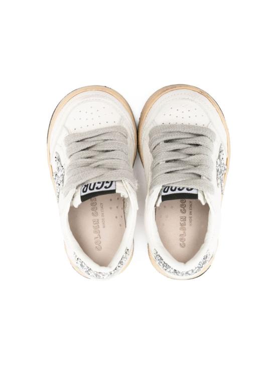 26FW [키즈] 골든구스 스니커즈 GYF00439 F00482680185 White silver - GOLDEN GOOSE