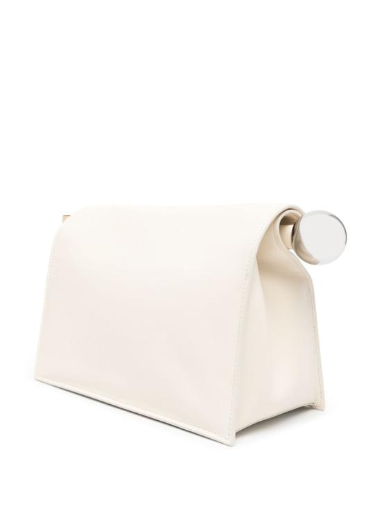 26FW 자크뮈스 론드 까레 클러치 BAW00356 AC27L14115 Light ivory - JACQUEMUS