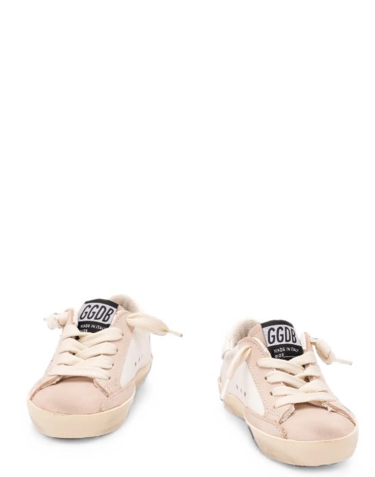 26FW [키즈] 골든구스 스니커즈 GJF00102 F00864112507 White pink - GOLDEN GOOSE