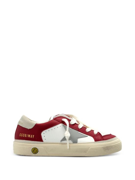 26FW [키즈] 골든구스 스니커즈 GYF00495 F00866911892 Optic white grey red - GOLDEN GOOSE
