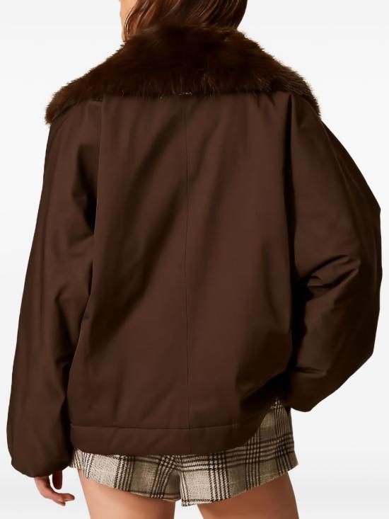 26FW 트윈셋 패딩 262TP2181 S2136513411 BROWN - TWINSET