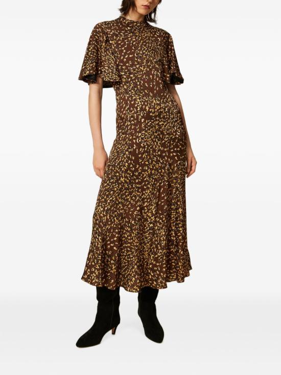 26FW 트윈셋 미디 원피스 262TP275D S1776813873 Brown - TWINSET