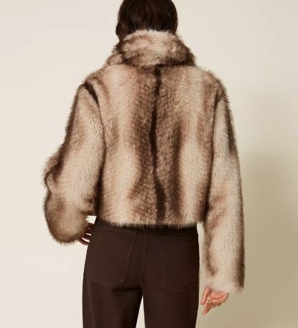 26FW 트윈셋 무스탕 262TP2240 S2192213812 Casha brown - TWINSET