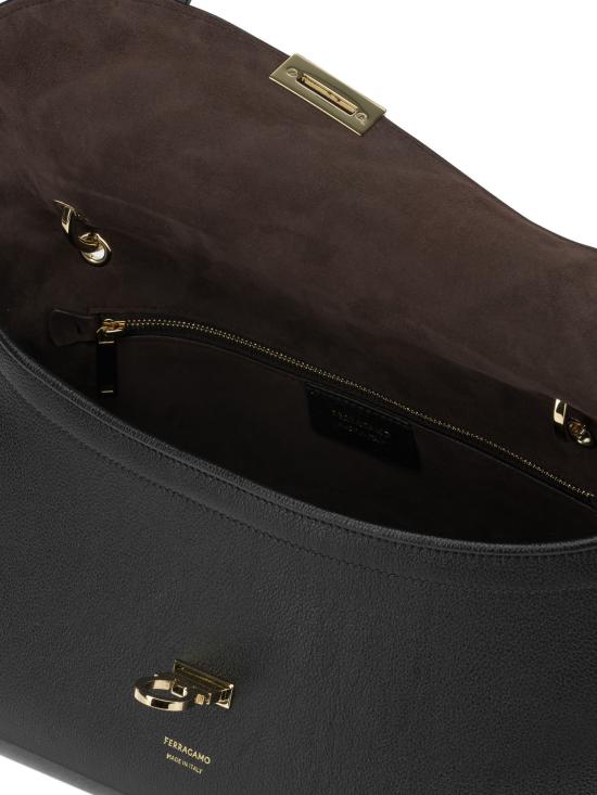 26FW 살바토레 페라가모 숄더백 0796247 Black - SALVATORE FERRAGAMO