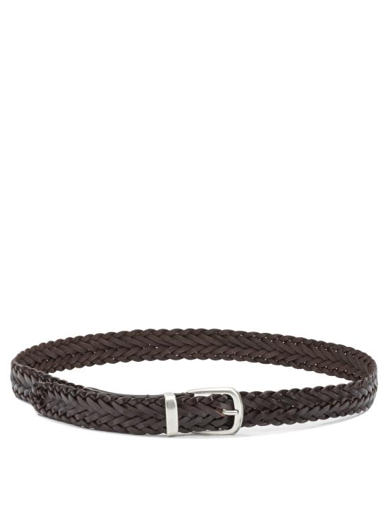 26FW 오피시네크리에이티브 가죽 벨트 OC STRIP 114VACCHETTA TESTA DI MORO Brown