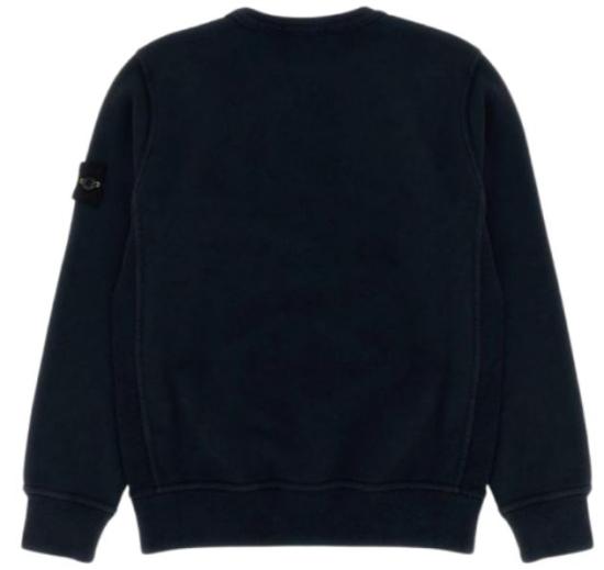 26FW [키즈] 스톤 아일랜드 캐시미어 니트 L2S166100001 S0A20V0029 Nero - STONE ISLAND