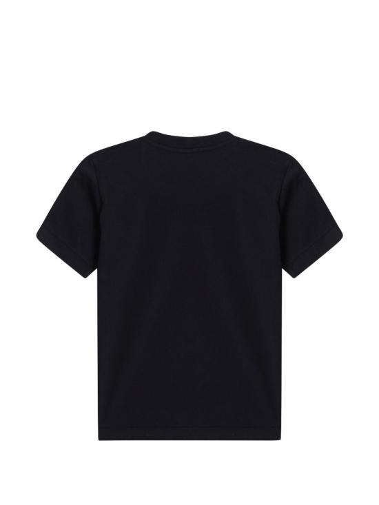 26FW [키즈] 스톤 아일랜드 캐시미어 니트 L2S162100002 S0047V0029 Nero - STONE ISLAND