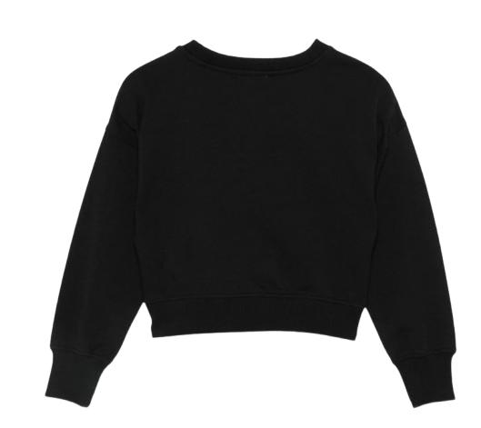 26FW [키즈] 모스키노 캐시미어 니트 HBF06G LDA63 60100 Black - MOSCHINO