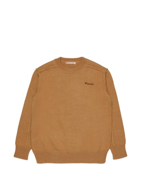26FW [키즈] 마르니 캐시미어 니트 M02021M00Y7 0M722 Beige