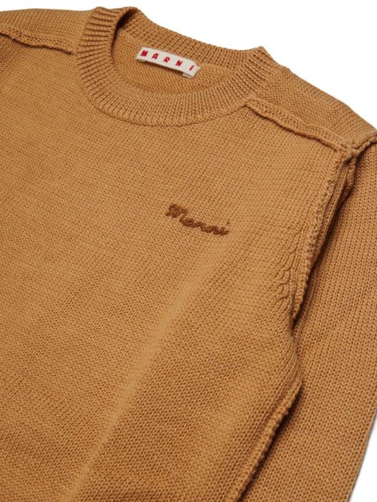 26FW [키즈] 마르니 캐시미어 니트 M02021M00Y7 0M722 Beige - MARNI
