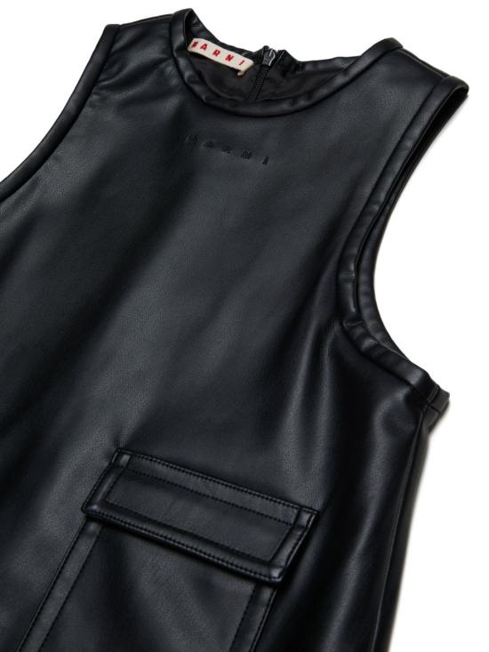 26FW [키즈] 마르니 원피스 M01849M00W2 0M900 NERO - MARNI