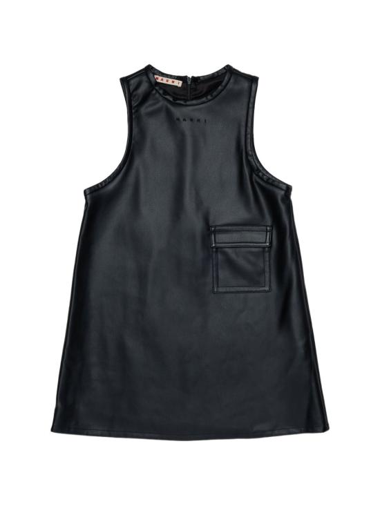 26FW [키즈] 마르니 원피스 M01849M00W2 0M900 NERO