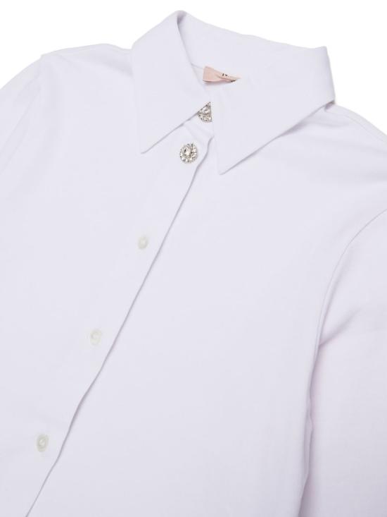 26FW [키즈] 누메로벤투노 셔츠 N210FQN0520 0N100 Bianco - N°21