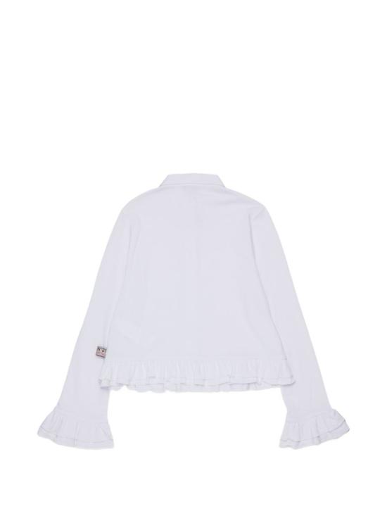 26FW [키즈] 누메로벤투노 셔츠 N210FQN0520 0N100 Bianco - N°21