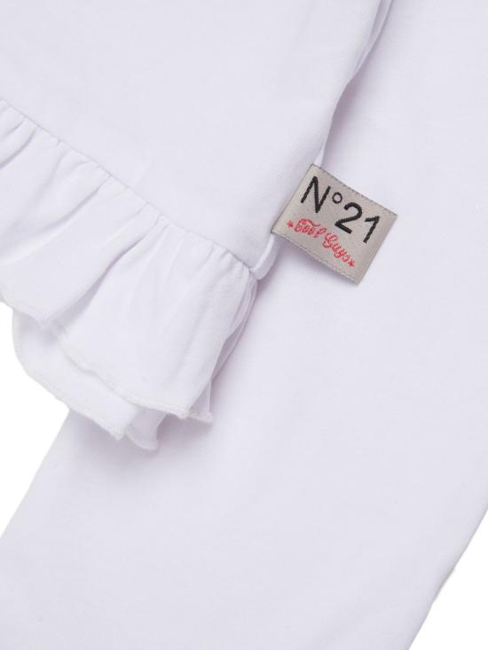 26FW [키즈] 누메로벤투노 셔츠 N210FQN0520 0N100 Bianco - N°21