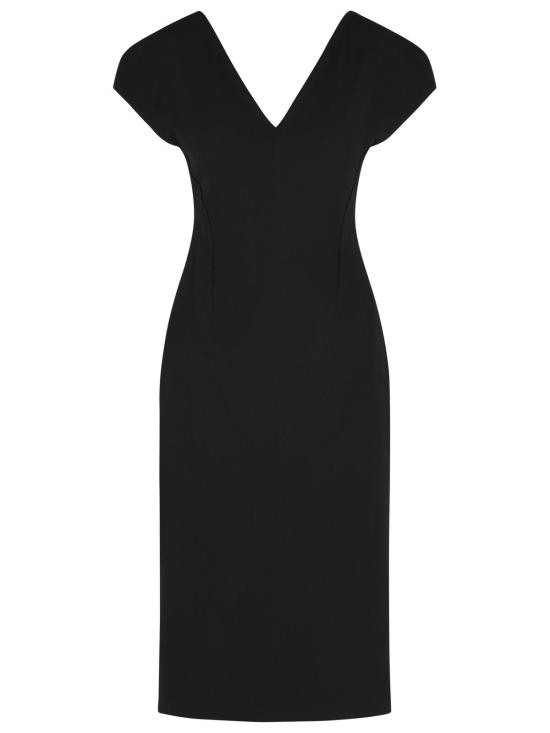 26FW 질샌더 미디 원피스 J02CT0707 J40379001 Black