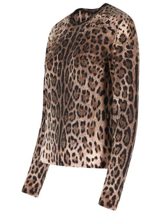 26FW 돌체앤가바나 스웨터 FXX48T JDVGGHY13M Brown - DOLCE & GABBANA