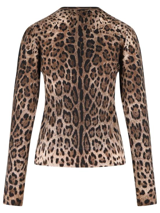 26FW 돌체앤가바나 스웨터 FXX48T JDVGGHY13M Brown - DOLCE & GABBANA