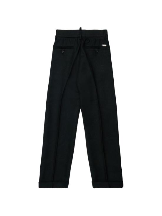 26FW [키즈] 디스퀘어드2 팬츠 DQ3410D0AJ4 DQ900 Nero - DSQUARED2