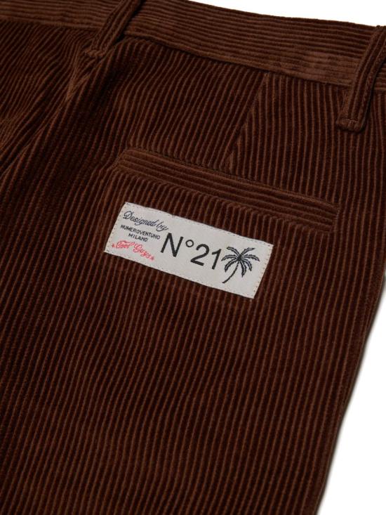 26FW [키즈] 누메로벤투노 스트레이트 팬츠 N210ELN0526 0N721 Marrone - N°21