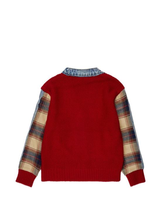 26FW [키즈] 디스퀘어드2 가디건 DQ3407D0AJC DQ452 Rosso - DSQUARED2