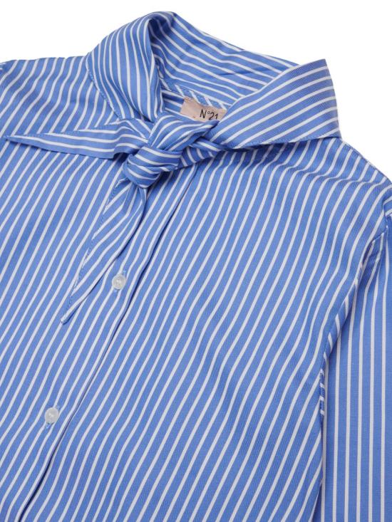 26FW [키즈] 누메로벤투노 셔츠 N210FDN0518 0N809 Azzurro - N°21
