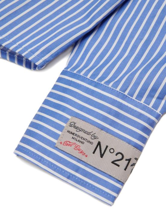 26FW [키즈] 누메로벤투노 셔츠 N210FDN0518 0N809 Azzurro - N°21
