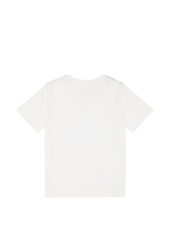 26FW [키즈] MM6 메종마르지엘라 티셔츠 M61163MM04I M6102 Bianco - MM6 MAISON MARGIELA