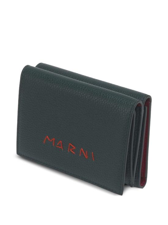 26FW 마르니 명함지갑 PFMI0097U0 P6533CHV93 Verde - MARNI