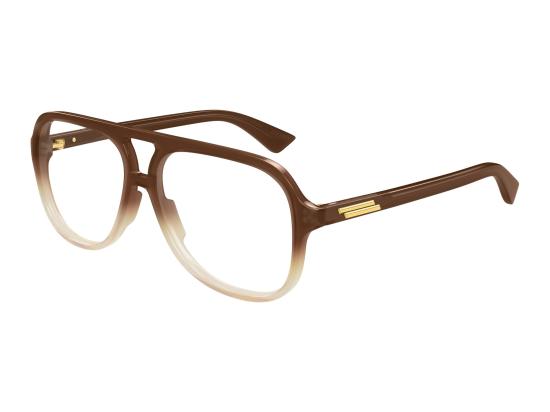 25FW 보테가베네타 안경 BV1417O 004 BROWN BROWN TRANSPARENT