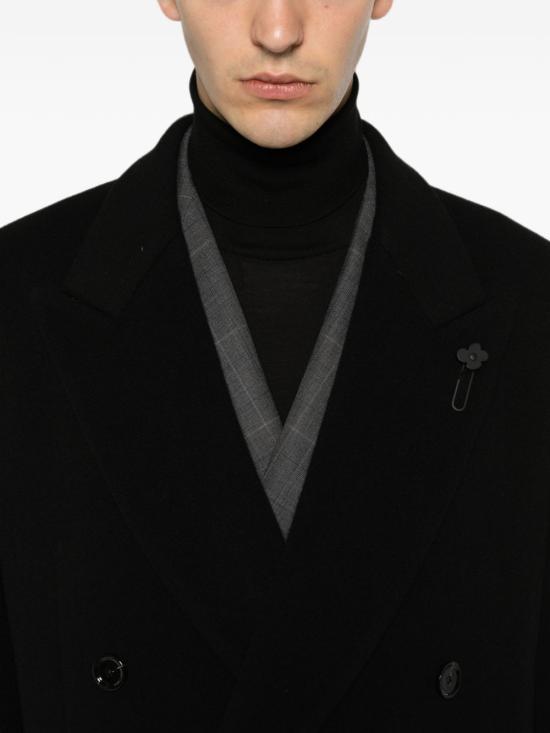 26FW 라르디니 코트 AC40408E CN65601999 Nero - LARDINI
