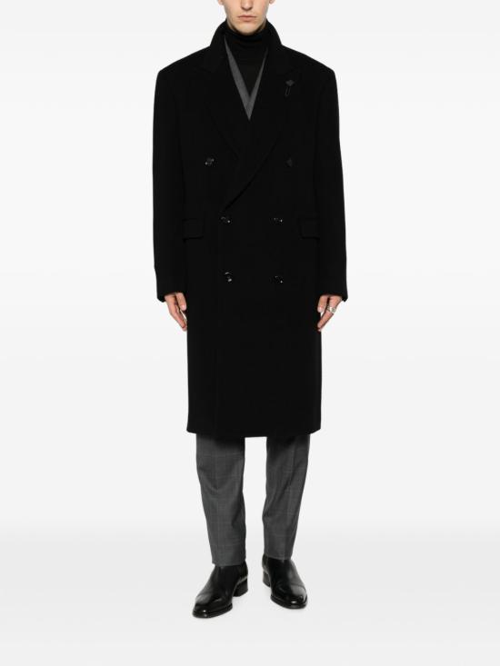 26FW 라르디니 코트 AC40408E CN65601999 Nero - LARDINI