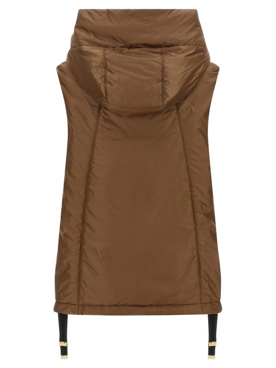 26FW 막스마라 더 큐브 패딩 조끼 2629296014600027 Brown - MAXMARA THE CUBE